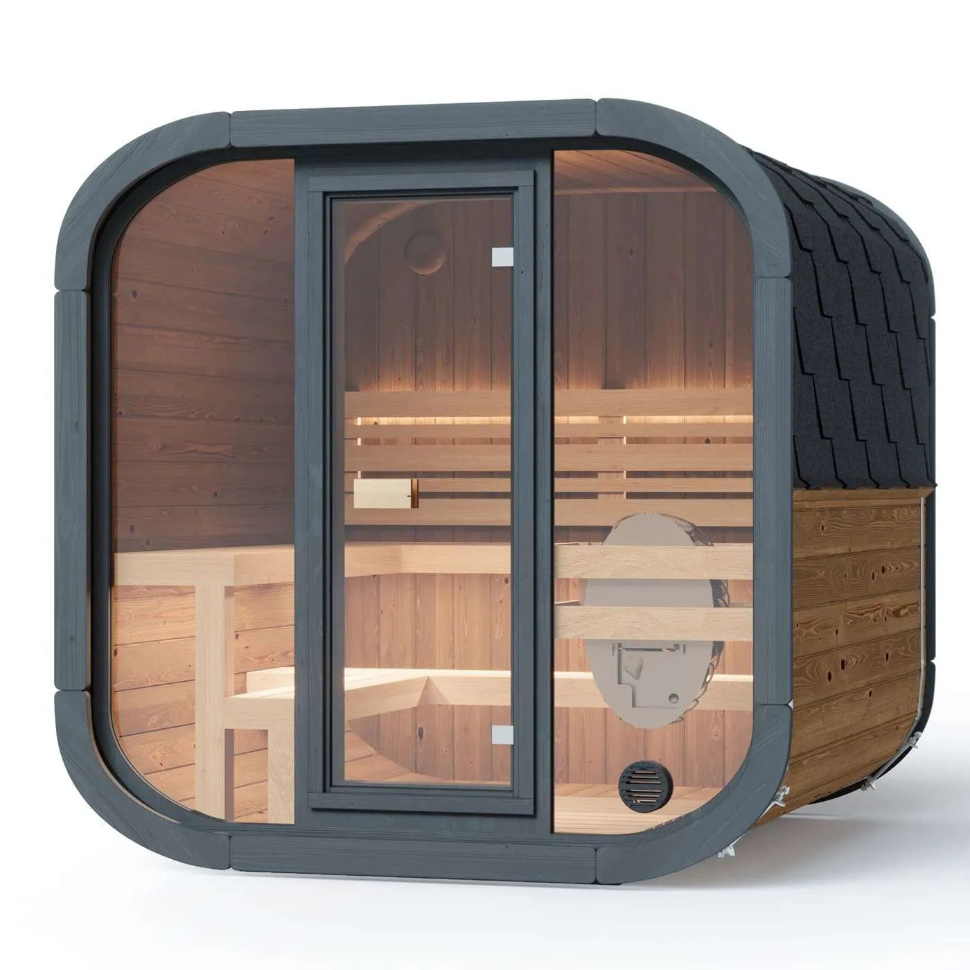Thermowood Barrel Sauna Pure 5 for 4-5 People