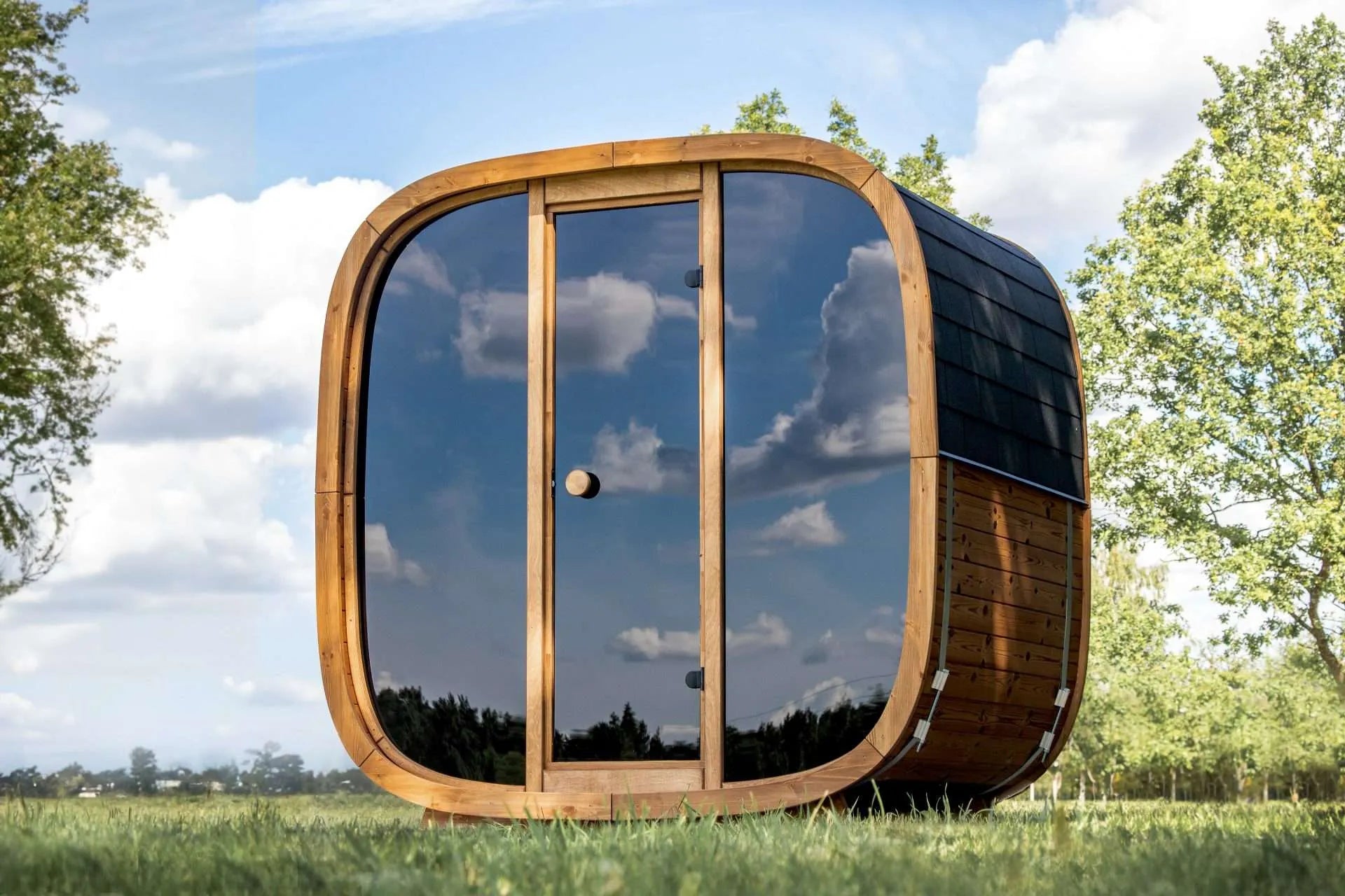 Thermowood Barrel Sauna SQ XXS for Up to 4 People