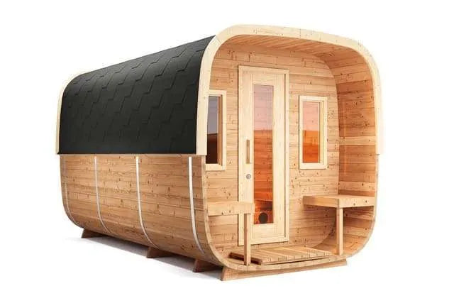 Thermowood 2-room Square Barrel Sauna SQ 39